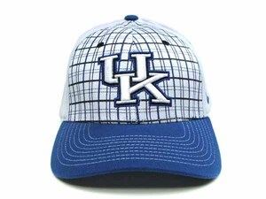 NCAA Kentucky Wildcats キャップ グレー XL サイズ ストレッチ 男女兼用 帽子 ZEPHYR 【未使用品】 ◆アウトレット◆