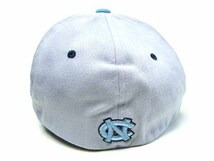 NCAA North Carolina Tar Heels キャップ グレー XL サイズ ストレッチ 男女兼用 帽子 ZEPHYR 【未使用品】 ◆アウトレット◆_画像4