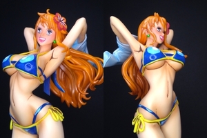 ナミ NAMI カスタムリペイント 短期出品 瞳修正 GRANDLINE GIRLS ON VACATION NAMI Bレアカラー ONE PIECE Figureワンピースフィギュア