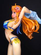 ナミ NAMI カスタムリペイント 短期出品 瞳修正 GRANDLINE GIRLS ON VACATION NAMI Bレアカラー ONE PIECE Figureワンピースフィギュア_画像8