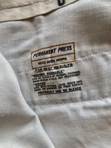 Permanent Press テーパードパンツ Talonジッパー 検：USA ビンテージ ワーク 50s 60s 70s _画像3