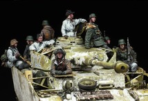 ミリタリー フィギュア 兵士 13体 セット 1/35スケール 戦車 兵隊 ジオラマ レジン 樹脂 未塗装 未組み立て グレー キット おもちゃ p228_画像6