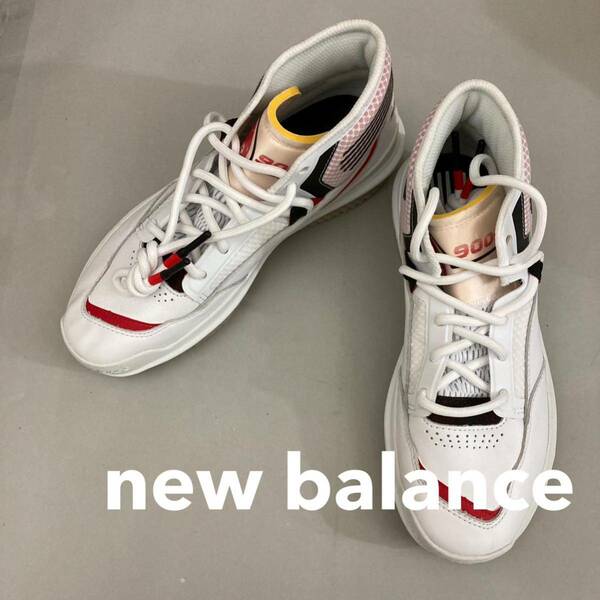 【新品未使用】ニューバランス New Balance BB90000AI ヘリテージモデル バスケット バッシュ ハイカットHIGH ホワイト 26.0cm @☆