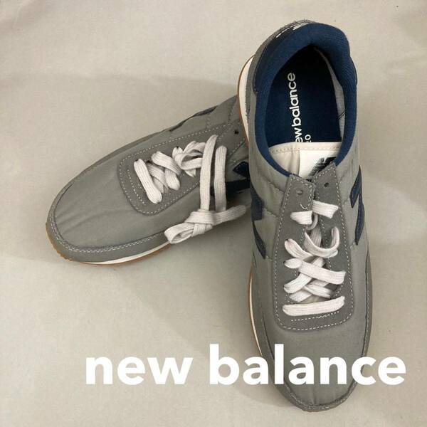 【新品未使用】ニューバランス New Balance NB UL720 スニーカー ローカット LOW 化学繊維 靴 シューズ グレー ホワイト 28.0cm @☆