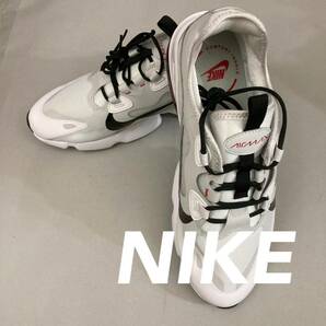 【新品未使用】ナイキ NIKE エア マックス インフィニティ AIR MAX INFINTY LOW ローカット スニーカー ホワイト ブラック 白 27.5cm @☆