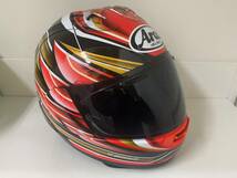 Arai アライ RX-7 SNELL ヘルメット 61.62㎝未満 フルフェイスヘルメット バイク 二輪車 ★36833_画像6