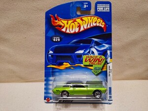 【ホットウィール】 1968 COUGAR MERCURY　マーキュリー　クーガー 　 HOT WHEELS　ライトグリーン