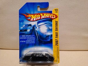 【ホットウィール】　BUICK GRAND NATIONAL 黒 　HOT WHEELS