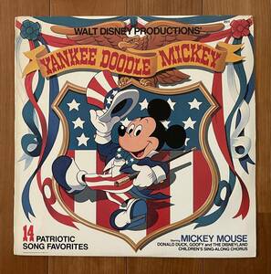 LP US YANKEE DOODLE MICKEY / Walt Disney Mickey Mouse Disneyland 2511