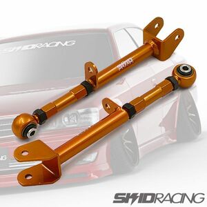 車検OK JZX100 JZX90 オフセット ロアアーム 調整式 ピロ チェイサー マークⅡクレスタ SKID RACING スキッドレーシング リア # :17 A2