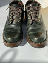 ホワイツブーツ オックスフォード コードバン 6E プレーントゥ WHITE'S BOOTS OXFORD CORDOVAN 26cmも可_画像5