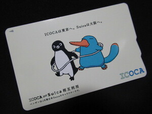○JR西日本 Suica相互利用開始記念ICOCA 現在でも使用可 デポジットのみ 1回のみ使用