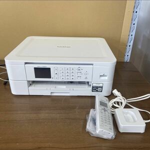 UTt91【動作品】brother ブラザー A4 インクジェット プリンター 複合機 MFC-J739DN FAX 子機 