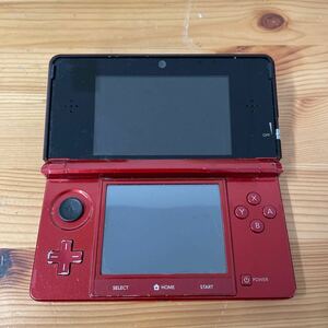 UTs79 【簡易動作確認済み】 任天堂 Nintendo ニンテンドー 3DS ゲーム機 本体 フレアレッド CTR-001