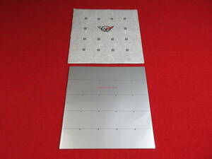 * CHEVROLET CORVETTE 1997 Heisei era 9 catalog envelope attaching *