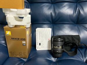 ニコン AF-S DX NIKKOR16-85mm f3.5-5.6G ED VR 正常動作