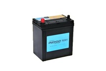 インディゴ（INDIGO）バッテリー　55B19R　充電制御車対応　プレミアムシリーズ_画像1