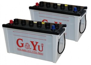 G&Yu バッテリー HD-120E41R （お得な２個セット）