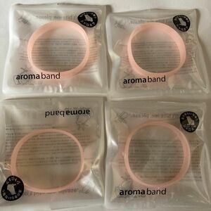 アロマバンド 虫よけ aroma band 虫除け ブレス リング シトロネラ　蓄光タイプ　4個