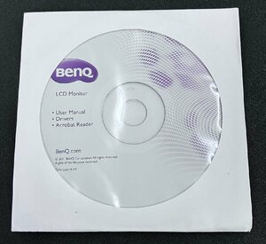 2YXS1763★現状・未開封品★BenQ LCDモニター ユーザーマニュアル/ドライバ/アクロバット リーダー