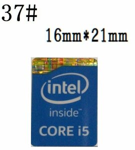 37# four generation [CORE i5] emblem seal #16*21.# conditions attaching free shipping 