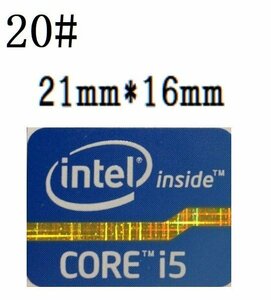 20# two three generation [CORE i5] emblem seal #21*16.# conditions attaching free shipping 