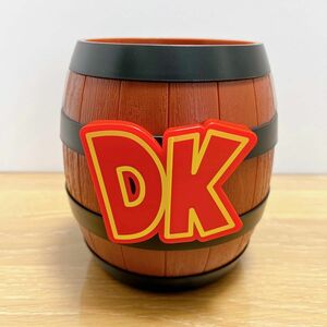 USJ ユニバーサルスタジオジャパン スーパーニンテンドーエリア ドンキーコング DK 樽 貯金箱 お菓子