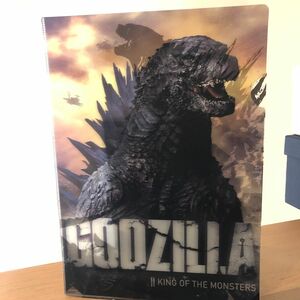 ゴジラ キング・オブ・モンスターズ　 ゴジラ　 GODZILLA 劇場限定品　3D クリアファイル　A4サイズ