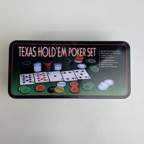 【1円オークション】 Gamie GM-121 ポーカーゲームセット Texas Holdem 収納ボックス付き TS01B001137の画像1