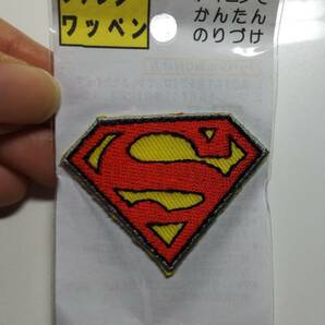 スーパーマン アイロン ワッペン 新品の画像1