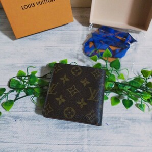 外装 極美品 LOUIS VUITTON ルイヴィトン 財布 折り財布 男女兼用の画像2