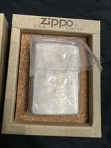 新品未使用　ZIPPO ジッポー　TACTICS DESIGN タクティクス デザイン シェル 貝貼り 貝張り　シルバー 銀 オイルライター　ヴィンテージ_画像3