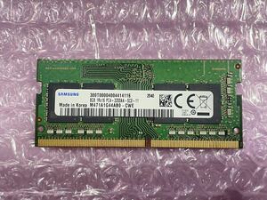 SAMSUNG PC4 3200AA 8GB ノートPC SO-DIMM DDR4.