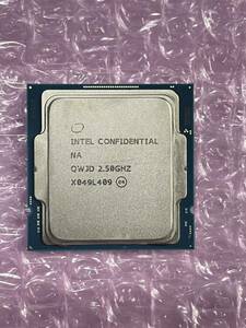 bios確認済み Intel Core i9 11900 QWJD 2.50GHz ES LGA1200 CPU 