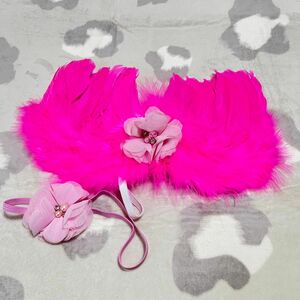 未使用　赤ちゃん　天使の羽　ベビーフォト　記念　コスプレ ピンク 新品