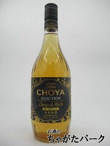  The cho-ya selection deep & Ricci plum wine 14 times 720ml