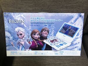 アナと雪の女王 9インチポータブルDVDプレーヤー 未使用 未開封 / バッテリー内蔵 / レア / アナ雪 ディズニー DISNEY