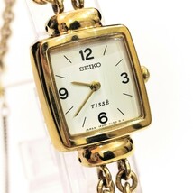 SEIKO　セイコー　TISSE　ティセ　1F20-5090　クオーツ　レディース 腕時計　不動品_画像2