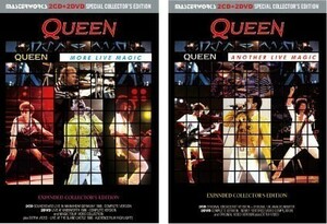 QUEEN / MORE MAGIC & ANOTHER MAGIC (4CD+4DVD SET)