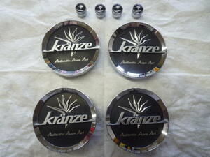 weds kranze 　センターキャップ 64mm　4枚とエアーキャップ4個セット　　　クレンツェ　