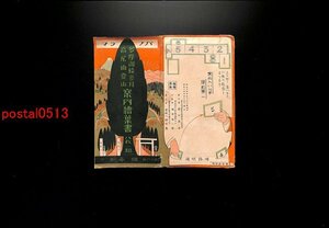 FLA2615●東京 多摩御陵参拝 高尾山登山案内絵葉書 袋付8枚 *傷み有り【絵葉書】