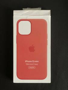 Apple アップル 純正 iPhone 12 mini シリコンケース・ピンクシトラス 新品