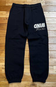 新品未使用 GOD SELECTION XXX x WIND AND SEA Sweat Pants COLOR:BLACK SIZE:L NO:GX-A23-WSPT-01