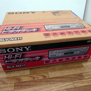 未開封■SONY ソニー Hi‐Fi ビデオデッキ SLV-NX11■の画像1