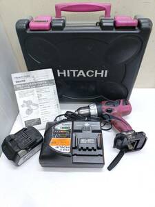 送料無料g29611 日立 HITACHI コードレスドライバドリル DS18DBL バッテリー 充電器 ケース 充電式 ドリルドライバー 電動工具 大工道具 DI