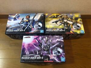 【未組立】Figure-rise Standard 仮面ライダー電王 ロッドフォーム・アックスフォーム・ガンフォーム3体セット【オマケ付き】プラモデル 