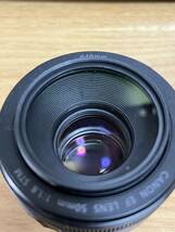 Canon キャノン ULTRASONIC EFS 50mm 1:1.8STM 単焦点レンズAF MF_画像3