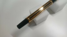 WATERMAN ウォーターマン PLAQUE OR G ペン先 18K 750 万年筆 ゴールド ブラック ストライプ 筆記用具 文房具_画像4