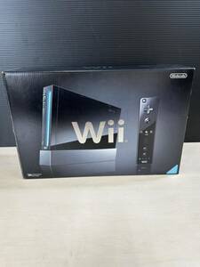  nintendo Nintendo Nintendo Wii RVL-001 body game machine black black remote control 2 points operation verification ending 