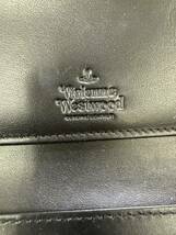 Vivienne Westwood レザー 型押し パープル 紫 長財布_画像7